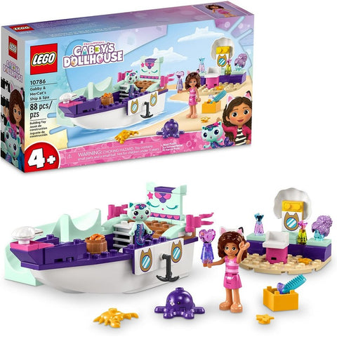 10786 LEGO® Gabby’s Dollhouse Gabby & MerCat's Ship & Spa