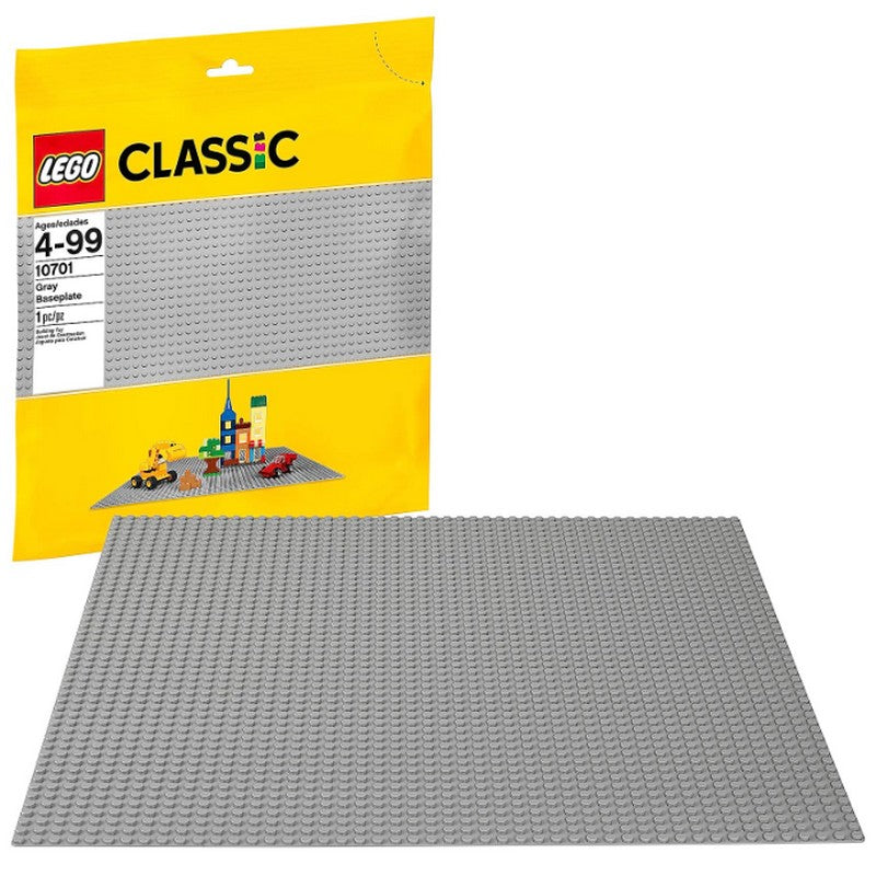LEGO 11024 Classic Grey Baseplate, Construction Toy for Kids 48x48