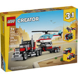 31146 LEGO® Creator Flatbed Truck with Helicopter