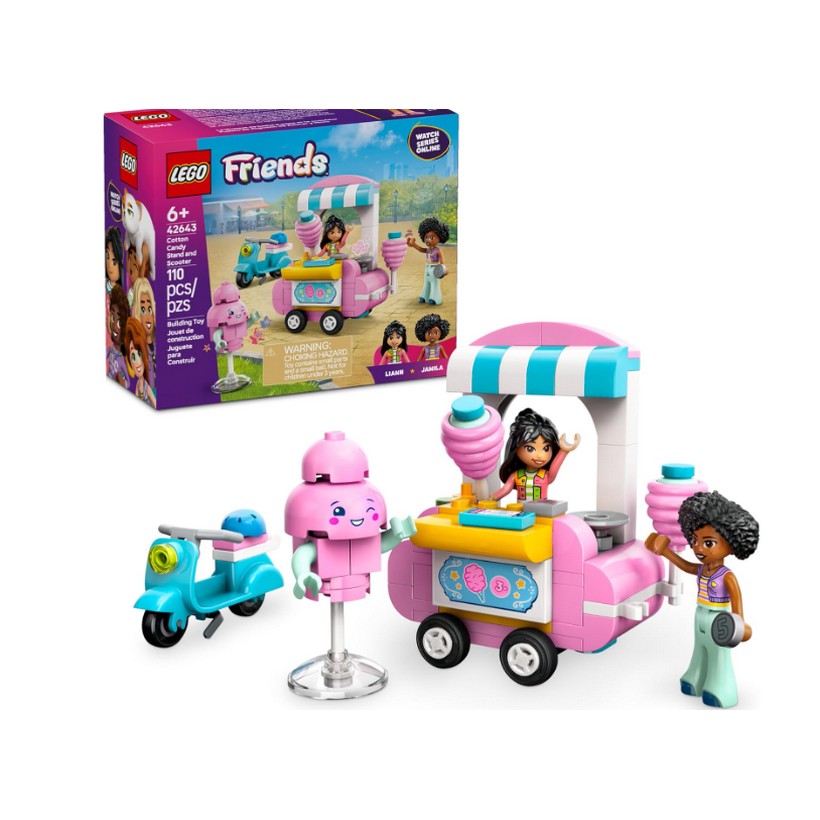 42643 LEGO® Friends Cotton Candy Stand and Scooter – Chachi Toys