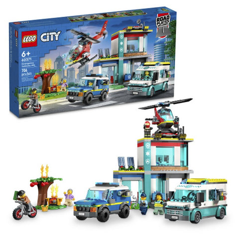 60371 LEGO® City Emergency Vehicles HQ