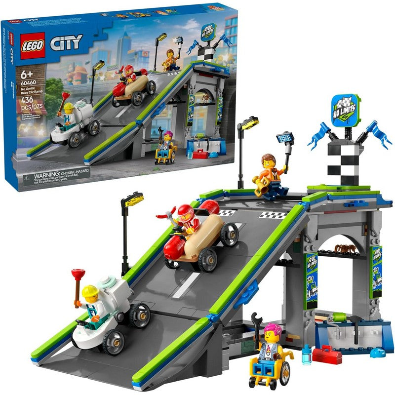 60460 LEGO® City No Limits: Race Car Ramp Track – Chachi Toys
