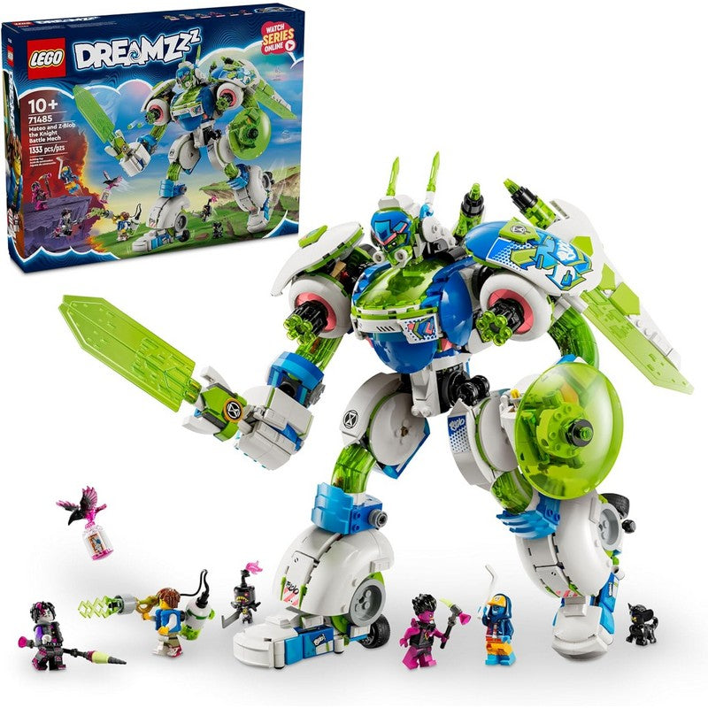 Basic dvd セット 71485 LEGO® DREAMZzz Mateo and Z-Blob the Knight Battle Mech