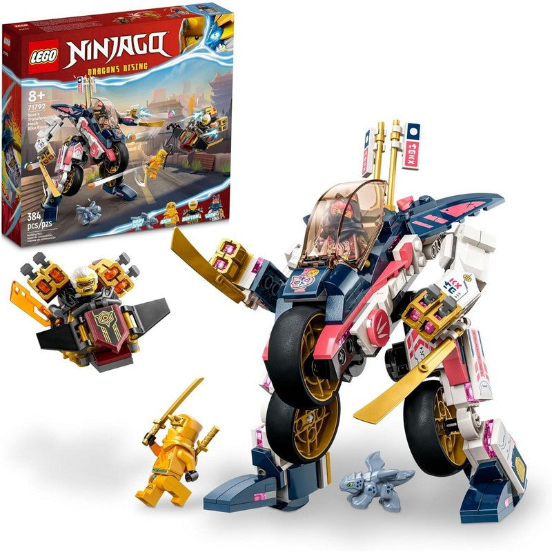 suuページ 71792 LEGO® Ninjago Sora's Transforming Mech Bike Racer – Chachi Toys