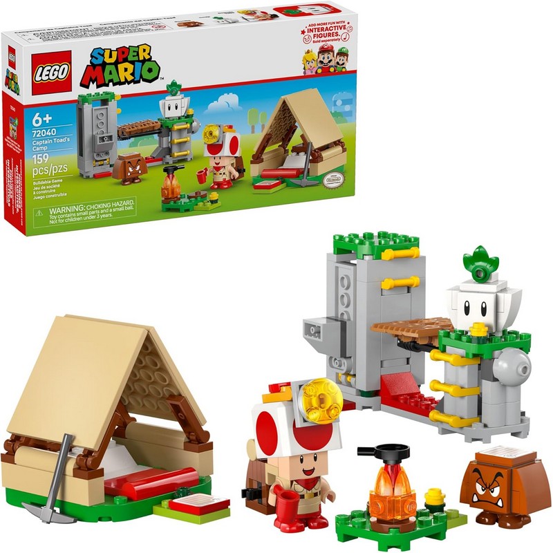 72040 LEGO® Super Mario Captain Toad's Camp – Chachi Toys