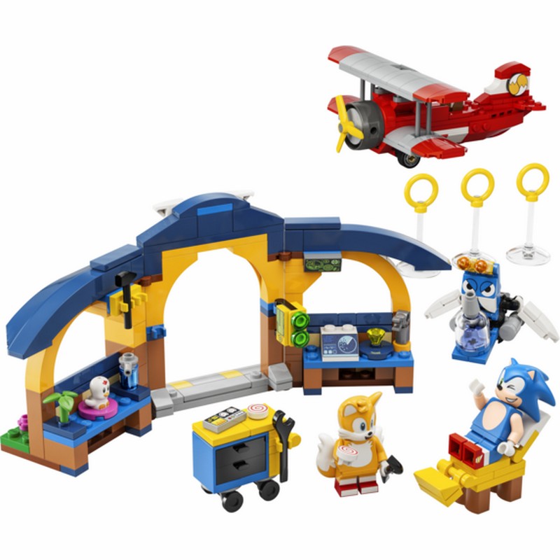 メロン 76991 LEGO® Sonic the Hedgehog Tails' Workshop and Tornado Plane