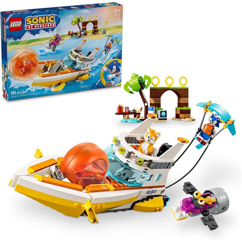 76997 LEGO® Sonic the Hedgehog Tails' Adventure Boat – Chachi Toys