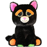 Feisty Pets Cranky Cathy™️ Black and Purple Cat Plush Stuffed Toy