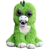 Feisty Pets by William Mark- Extinct Eddie- Adorable 8.5" Plush Stuffed Dinosaur That Turns Feisty With a Squeeze!
