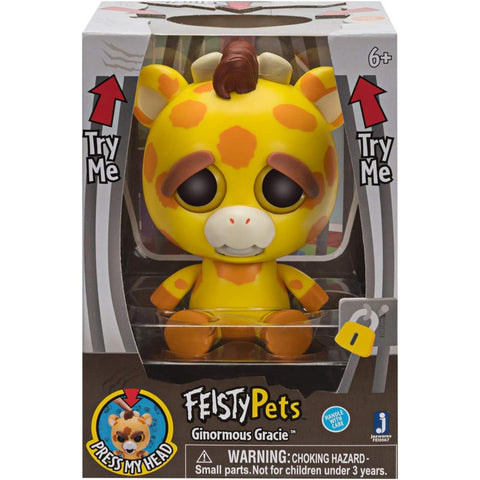 Feisty Pets Ginormous Gracie™ Giraffe 4-Inch Figure