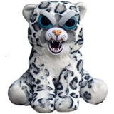 Feisty Pets Lethal Lena™️ Sweet and Innocent Plush Stuffed Snow Leopard