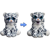 Feisty Pets Lethal Lena™️ Sweet and Innocent Plush Stuffed Snow Leopard