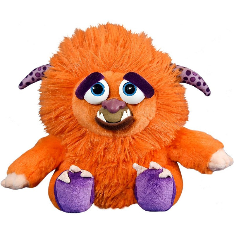 Feisty Pets Orange Monster Hailey™️ The Hoarder Plush Stuffed