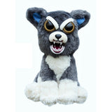 Feisty Pets by William Mark- Sammy Suckerpunch™️- Adorable 8.5" Plush Stuffed Dog That Turns Feisty With a Squeeze!