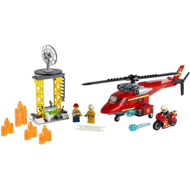 Lego fire rescue helicopter hot sale