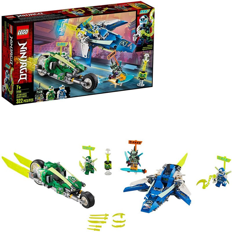 71709 LEGO® Ninjago Jay and Lloyd's Velocity Racers – Chachi Toys