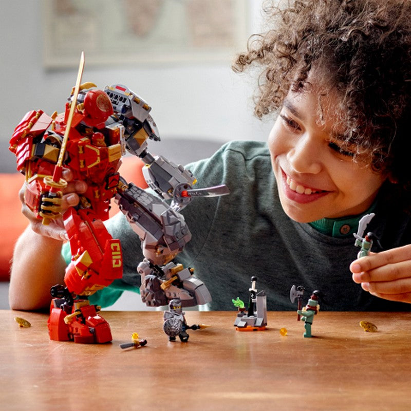 ちげ 71720 LEGO® Ninjago Fire Stone Mech – Chachi Toys