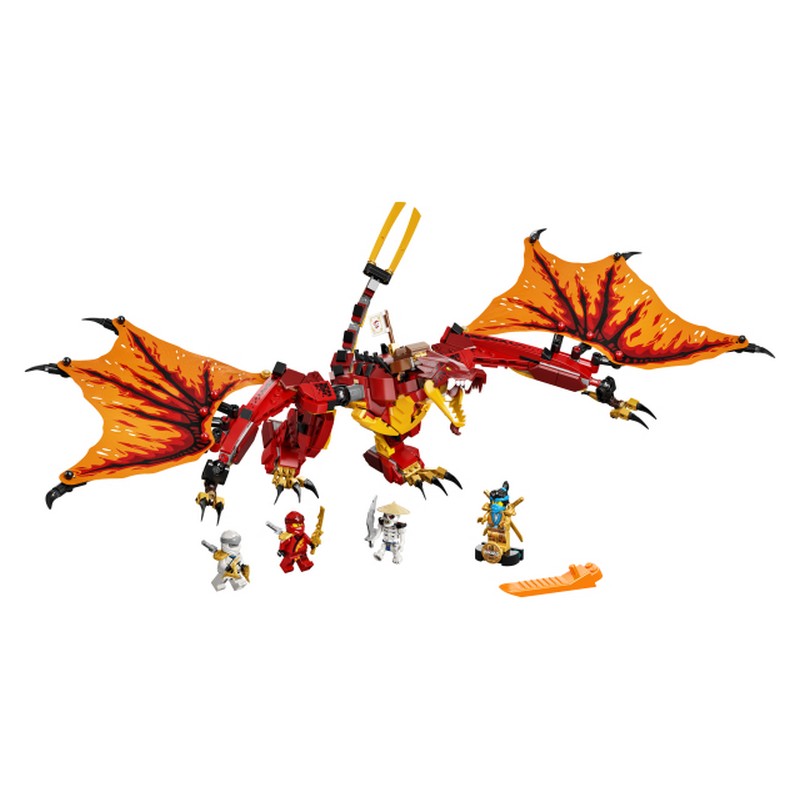 71753 LEGO Ninjago Fire Dragon Attack Chachi Toys