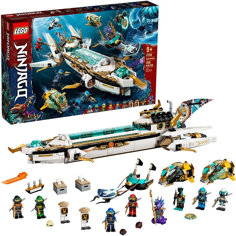 シルク toytoytoy 71756 LEGO® Ninjago Hydro Bounty – Chachi Toys
