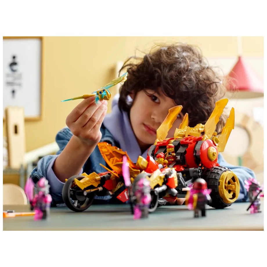 71773 LEGO® Ninjago Kai's Golden Dragon Raider – Chachi Toys