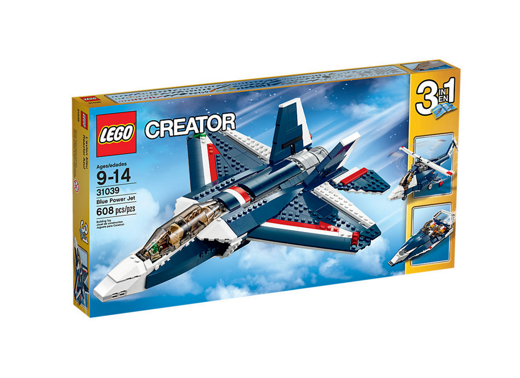 31039 LEGO® Creator Blue Power Jet – Chachi Toys