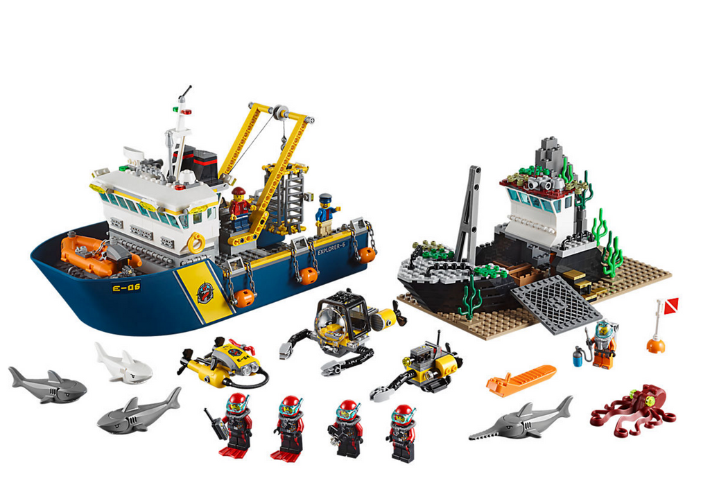 60095 LEGO® City Deep Sea Exploration Vessel – Chachi Toys