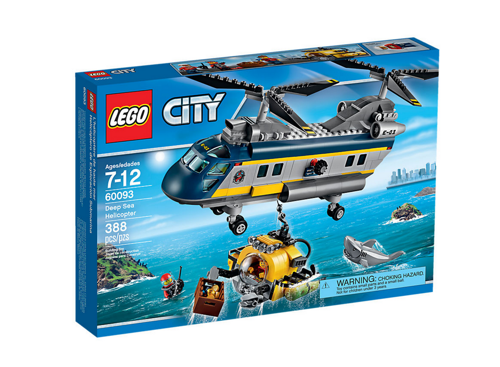 60093 LEGO® City Deep Sea Helicopter