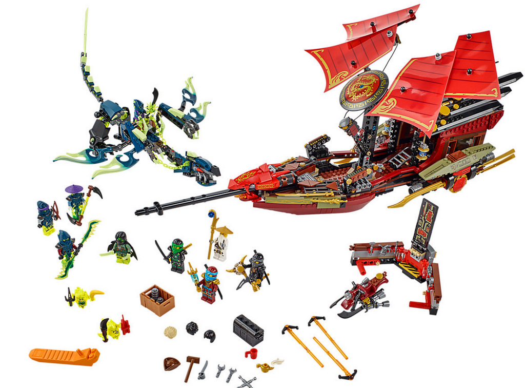 70738 LEGO® Ninjago Final Flight of Destiny's Bounty – Chachi Toys