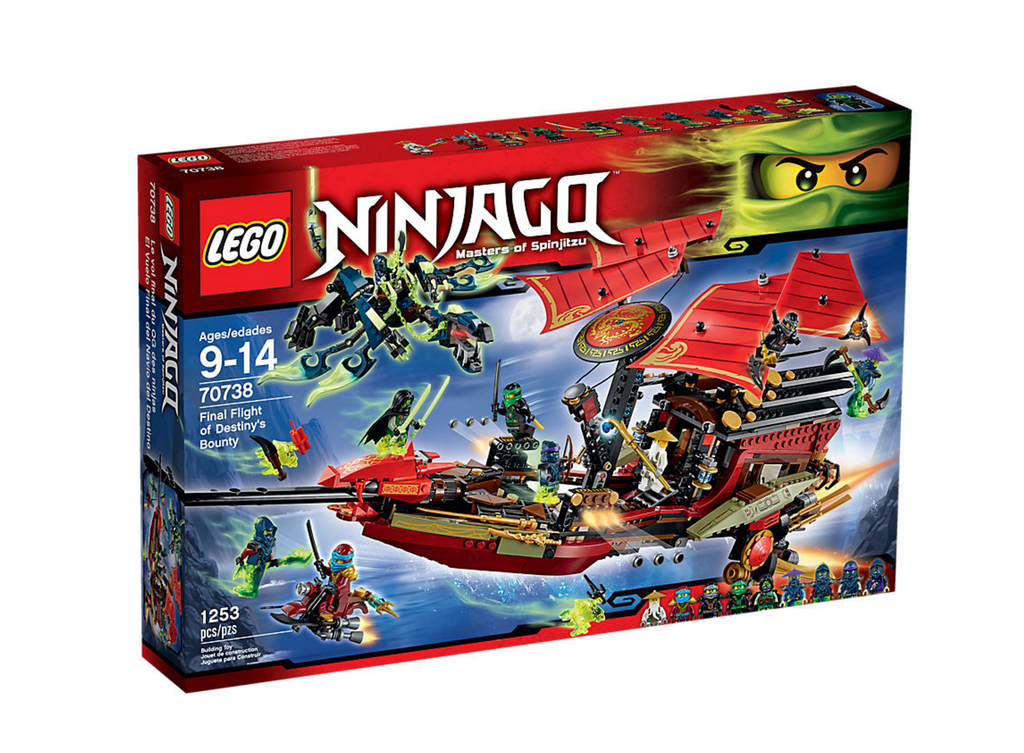 70738 LEGO® Ninjago Final Flight of Destiny's Bounty – Chachi Toys