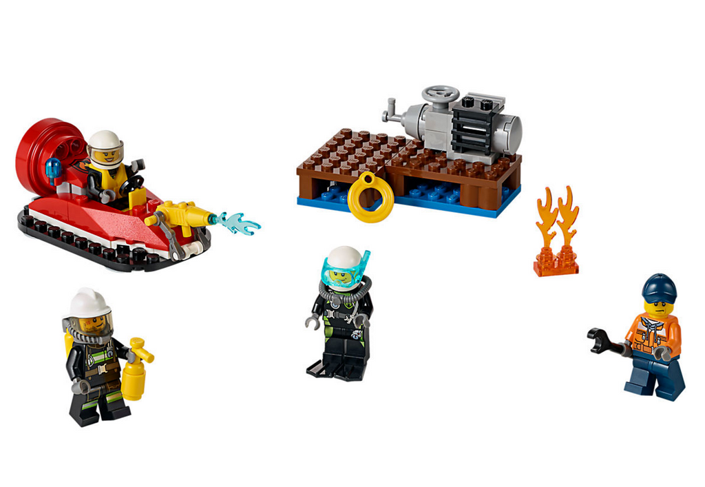 チッチ 60106 LEGO® City Fire Starter Set – Chachi Toys