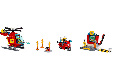 10685 LEGO® Juniors Fire Suitcase
