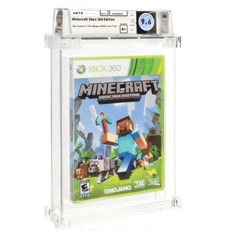 Graded Video Game Minecraft Xbox 360 Edition