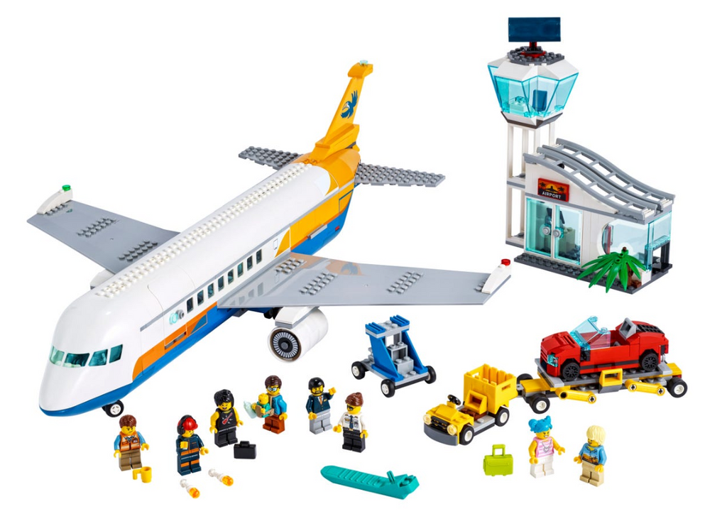 60262 LEGO® City Passenger Airplane – Chachi Toys