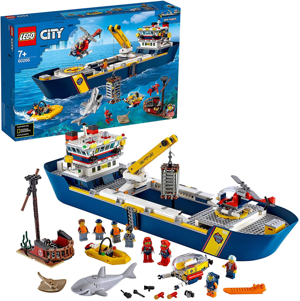 60266 LEGO® City Ocean Exploration Ship – Chachi Toys