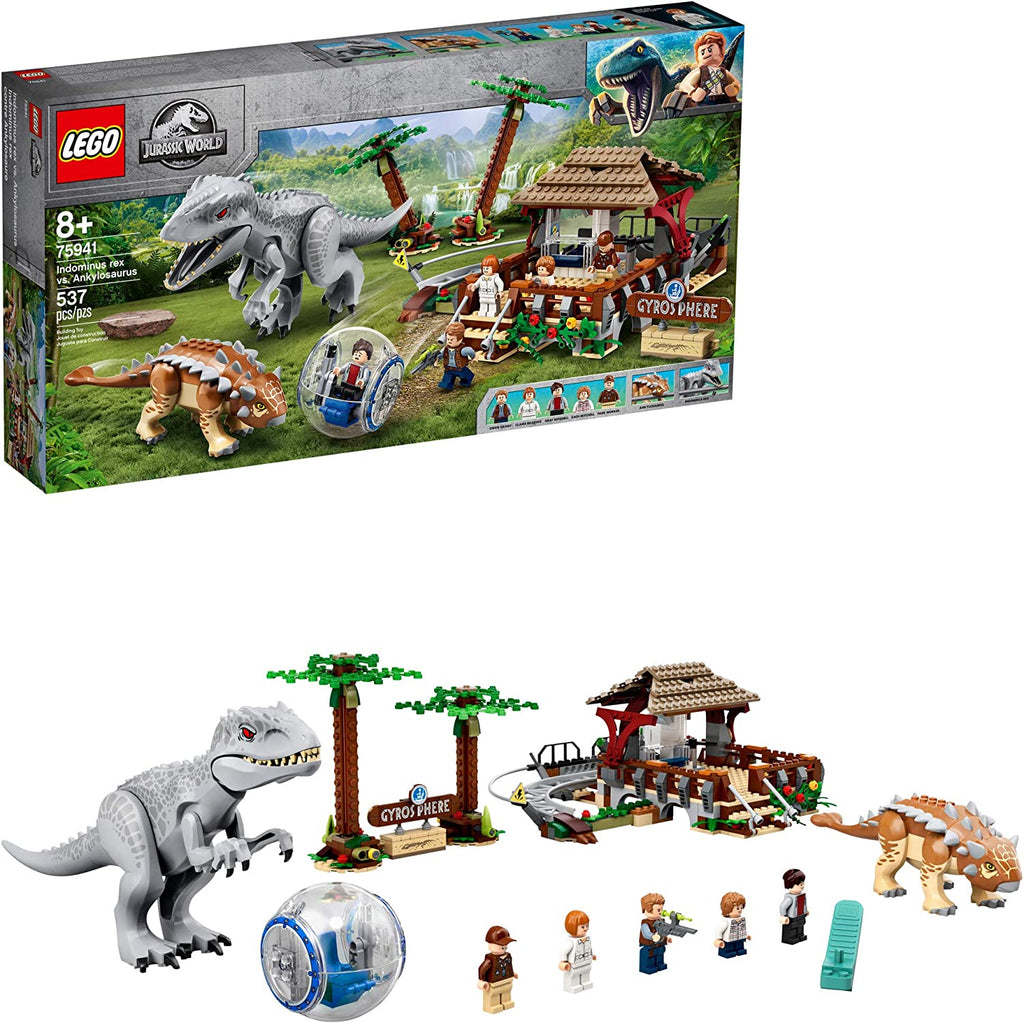75941 LEGO® Jurassic World Indominus Rex vs. Ankylosaurus – Chachi