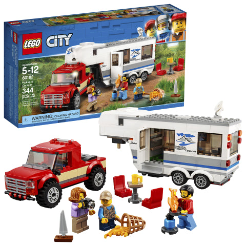 60182 LEGO® City Great Vehicles Pickup & Caravan