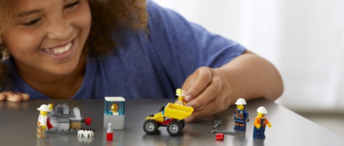 Lego city store mining team