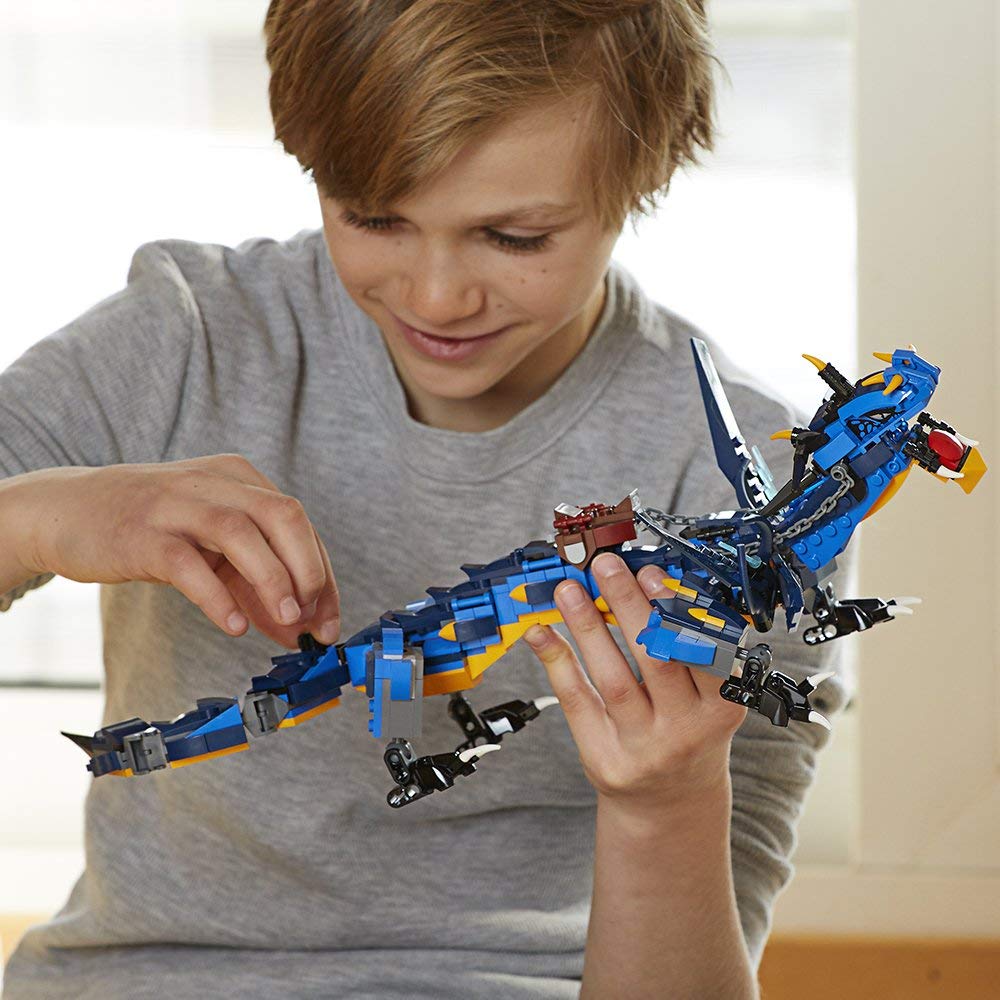 ボディ3台セット LEGO NINJAGO 70652 Masters of Spinjitzu Stormbringer Dragon set