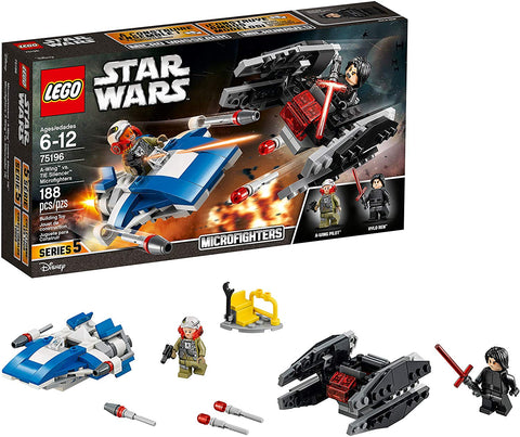 75196 LEGO® Star Wars TM A-Wing™ vs. TIE Silencer™ Microfighters