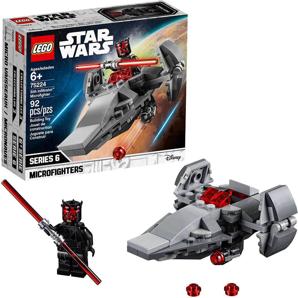 くろうど 75224 LEGO® Star Wars TM Sith Infiltrator™ Microfighter – Chachi Toys