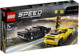 75893 LEGO® Speed Champions 2018 Dodge Challenger SRT Demon and 1970 Dodge Charger R/T