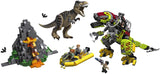75938 LEGO® Jurassic World T. rex vs Dino-Mech Battle