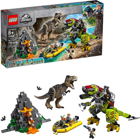 75938 LEGO® Jurassic World T. rex vs Dino-Mech Battle