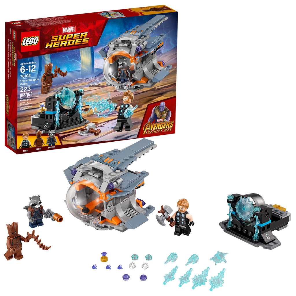 76102 LEGO® Super Heroes Thor's Weapon Quest – Chachi Toys