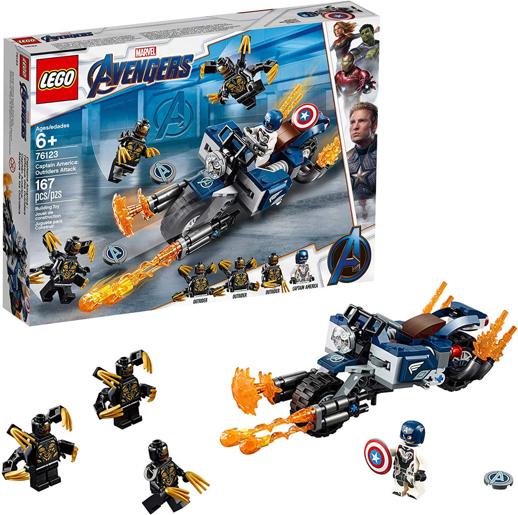 76123 LEGO® Marvel Avengers Captain America: Outriders Attack