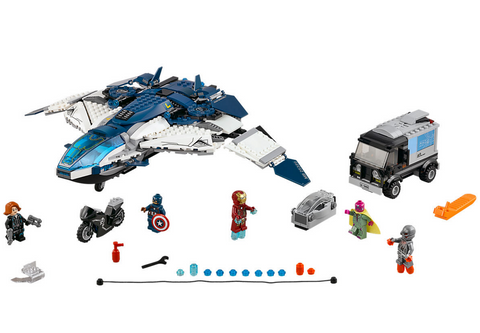 The Avengers Quinjet City Chase