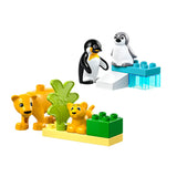 10442 LEGO® DUPLO® Town Wild Animal Families: Penguins & Lions