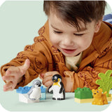 10442 LEGO® DUPLO® Town Wild Animal Families: Penguins & Lions