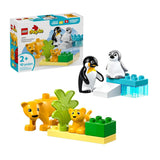 10442 LEGO® DUPLO® Town Wild Animal Families: Penguins & Lions