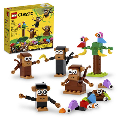 11031 LEGO® Classic Creative Monkey Fun